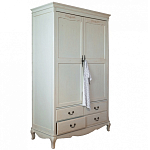 Шкаф платяной двухстворчатый с 4-мя ящиками Interiors Romance варинант исполнения - 1 | Loft Concept в Грозном