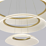 Люстра подвесная с 3-мя кольцевыми светодиодными лампами Catcher варинант исполнения - 3 | Loft Concept в Грозном