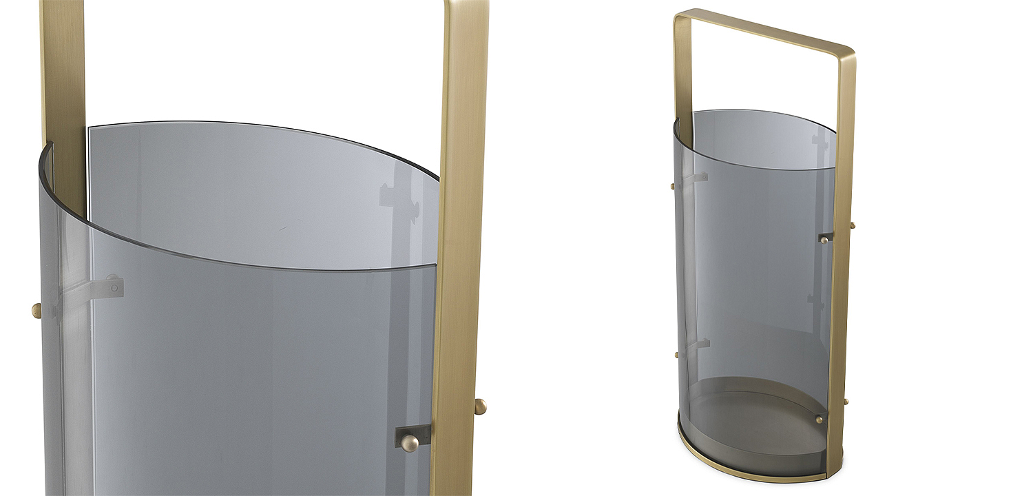 Подсвечник Eichholtz Hurricane Reid L Brass Подсвечник Eichholtz Hurricane Reid L Brass - Loft-Concept в Грозном
