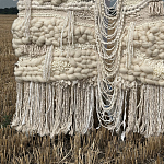 Вязанное панно для ресторана WINTER варинант исполнения - 5 | Loft Concept в Грозном