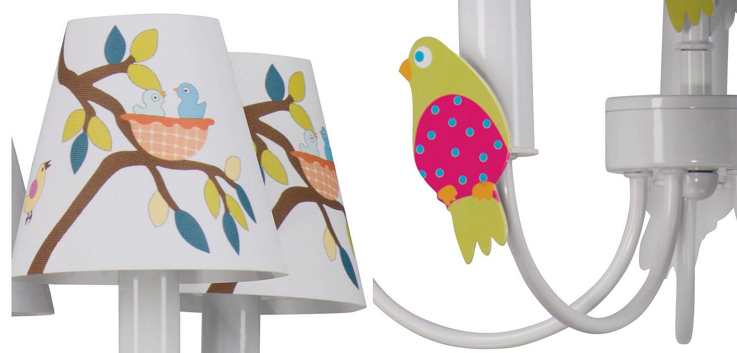 Люстра Сolored Nestlings Chandelier Люстра Сolored Nestlings Chandelier - Loft-Concept в Грозном