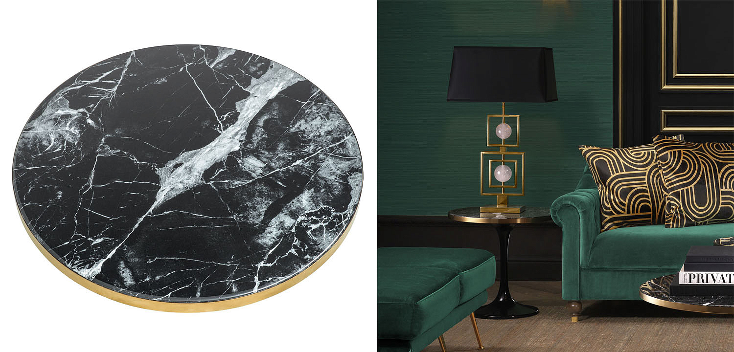 Приставной стол Eichholtz SIDE TABLE PARME Приставной стол Eichholtz SIDE TABLE PARME - Loft-Concept в Грозном