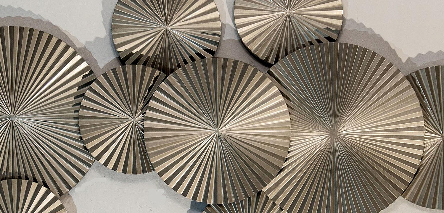 Арт-объект Apollo Champagne Wall Plaque Disc 9 Арт-объект Apollo Champagne Wall Plaque Disc 9 - Loft-Concept в Грозном