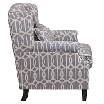 Кресло Henry Armchair grey velour варинант исполнения - 2 | Loft Concept в Грозном