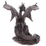 Декоративная статуэтка Дракон Dragon Brown Statuette варинант исполнения - 2 | Loft Concept в Грозном