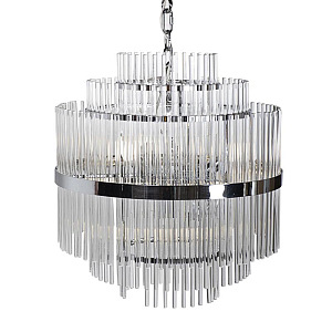Люстра Hexagon Tube Light Multi-Tiered Chandelier