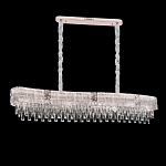 Люстра волнистой формы с каскадом из прозрачного хрусталя Constant Sparks варинант исполнения - 1 | Loft Concept в Грозном