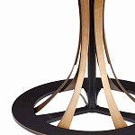 Торшер с основанием в виде стебля с листьями и тканевым абажуром Flowing Leaves варинант исполнения - 3 | Loft Concept в Грозном