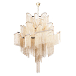 Люстра металлическая Rain of metal варинант исполнения - 3 | Loft Concept в Грозном