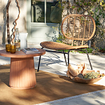 Садовое кресло из искусственного ротанга Mills Rattan Wicker Chair варинант исполнения - 8 | Loft Concept в Грозном