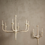 Люстра из дерева в форме подсвечника Coastal Aesthetics варинант исполнения - 6 | Loft Concept в Грозном