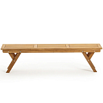 Деревянная скамья складная Jerome Wood Bench варинант исполнения - 2 | Loft Concept в Грозном