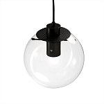 Подвесной светильник Selene Glass Ball Ceiling Lights Black  40 cm варинант исполнения - 3 | Loft Concept в Грозном