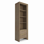  Стеллаж 2 ящика 4 открытые полки Flowchart 60 см варинант исполнения - 1 | Loft Concept в Грозном