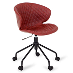 Стул из экокожи с стёжкой Kennedy варинант исполнения - 1 | Loft Concept в Грозном