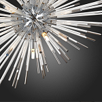 Дизайнерский светильник с лучами Morning Sun Chandelier Silver варинант исполнения - 1 | Loft Concept в Грозном