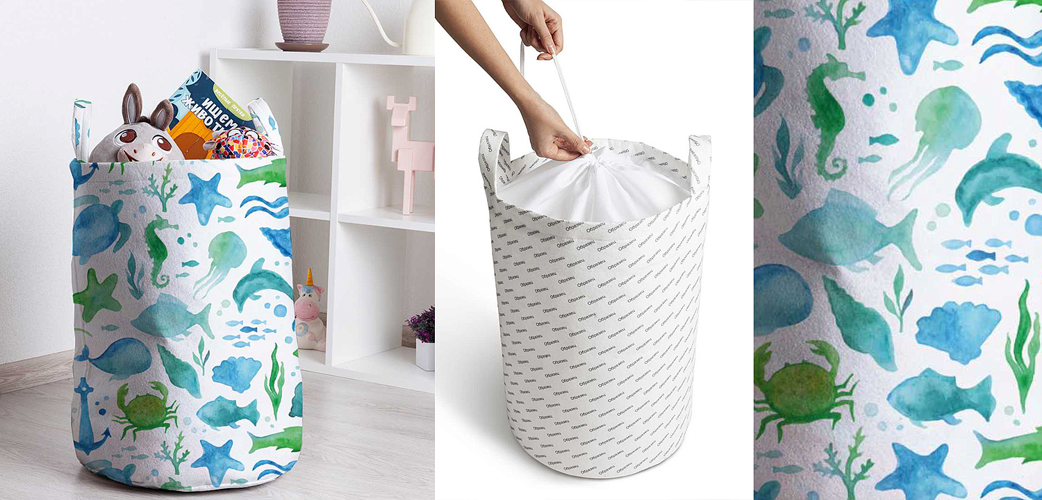 Корзина Marine life Basket Корзина Marine life Basket - Loft-Concept в Грозном