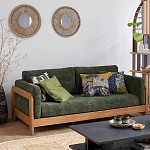 Диван двухместный Verde зеленый варинант исполнения - 7 | Loft Concept в Грозном