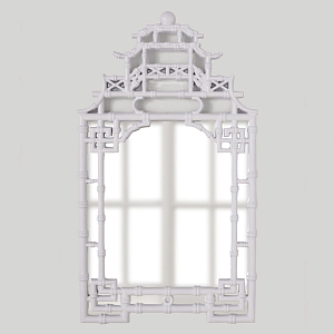 Зеркало в традиционном китайском стиле White Pagoda