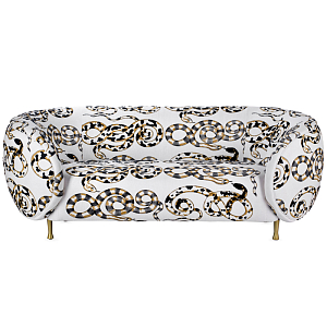 Диван Forli с вышивкой Змеи Pierre Frey Venimeuses