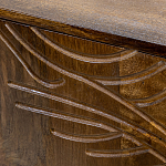 Широкая тумба с фактурным фасадом Termite варинант исполнения - 5 | Loft Concept в Грозном