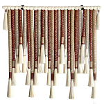 Декор настенный в Эко стиле с кисточками wall panel Thread brushes варинант исполнения - 2 | Loft Concept в Грозном