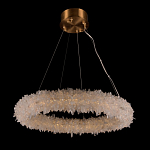 Люстра круглая с натуральным горным хрусталем Crystal Shimmer варинант исполнения - 1 | Loft Concept в Грозном