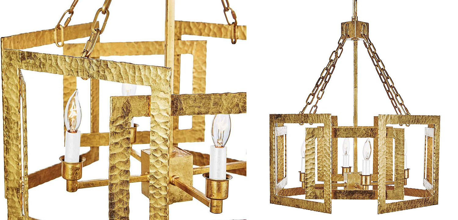 Люстра Textured Cage Pendant Lamp Gold Chandelier Люстра Textured Cage Pendant Lamp Gold Chandelier - Loft-Concept в Грозном
