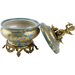 Фарфоровая шкатулка Birds with an angel варинант исполнения - 4 | Loft Concept в Грозном