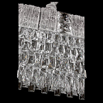 Люстра овальная с каскадом из прозрачного хрусталя Constant Sparks варинант исполнения - 4 | Loft Concept в Грозном