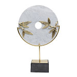 Декоративный арт-объект из мрамора Marble Ring варинант исполнения - 1 | Loft Concept в Грозном