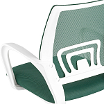 Офисное кресло с основанием из белого пластика Desk chairs Green варинант исполнения - 7 | Loft Concept в Грозном
