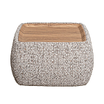 Столик прикроватный мягкий Soft Table from Chenille варинант исполнения - 1 | Loft Concept в Грозном