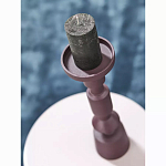 Подсвечник фигурный сливовый Bright Accent 35 см варинант исполнения - 5 | Loft Concept в Грозном