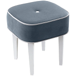 Квадратный мягкий пуф на белых ножках Winton Pouf Square варинант исполнения - 17 | Loft Concept в Грозном