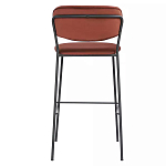 Стул барный с широкой полукруглой спинкой Chair Smooth Shapes варинант исполнения - 3 | Loft Concept в Грозном