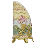 Фарфоровая ваза с бронзовыми элементами Eden Garden варинант исполнения - 1 | Loft Concept в Грозном