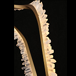 Подвесной светильник с декоративными элементами в виде кристаллов Smooth Shine варинант исполнения - 4 | Loft Concept в Грозном