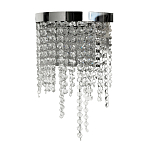 Бра Хром с каскадом сияющих кристаллов Shining Waterfall варинант исполнения - 1 | Loft Concept в Грозном