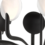 Люстра с плафонами в виде черно-белых дисков Ideal Shade Combination варинант исполнения - 1 | Loft Concept в Грозном