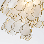 Подвесной светильник с декором из натуральной морской ракушки Iridescent Light варинант исполнения - 6 | Loft Concept в Грозном