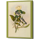 Постер на холсте с изображением птиц Blooming Birds Poster варинант исполнения - 10 | Loft Concept в Грозном