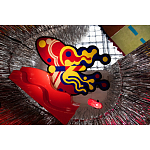 Дизайнерский ковер в виде бабочки Poltronova Tappeto Farfalla Rug варинант исполнения - 11 | Loft Concept в Грозном