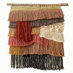 Текстильное Панно с бахромой варинант исполнения - 4 | Loft Concept в Грозном