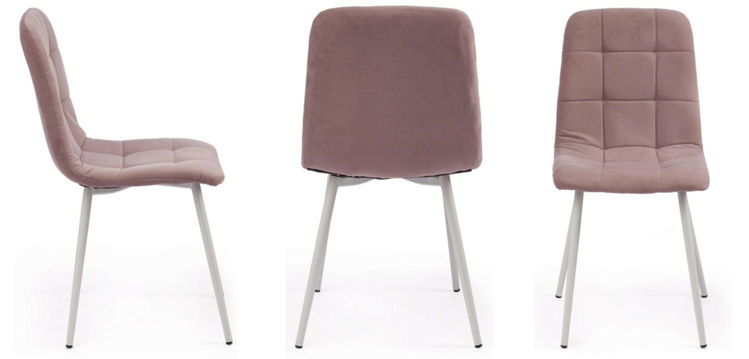 Стул Nancy Velour Smoky Rose Chair Стул Nancy Velour Smoky Rose Chair - Loft-Concept в Грозном