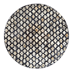 Столик круглый с инкрустацией Laura Black варинант исполнения - 2 | Loft Concept в Грозном