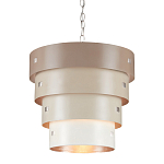 Подвесной светильник фигурный из 4-х широких колец Alternating Rings варинант исполнения - 1 | Loft Concept в Грозном