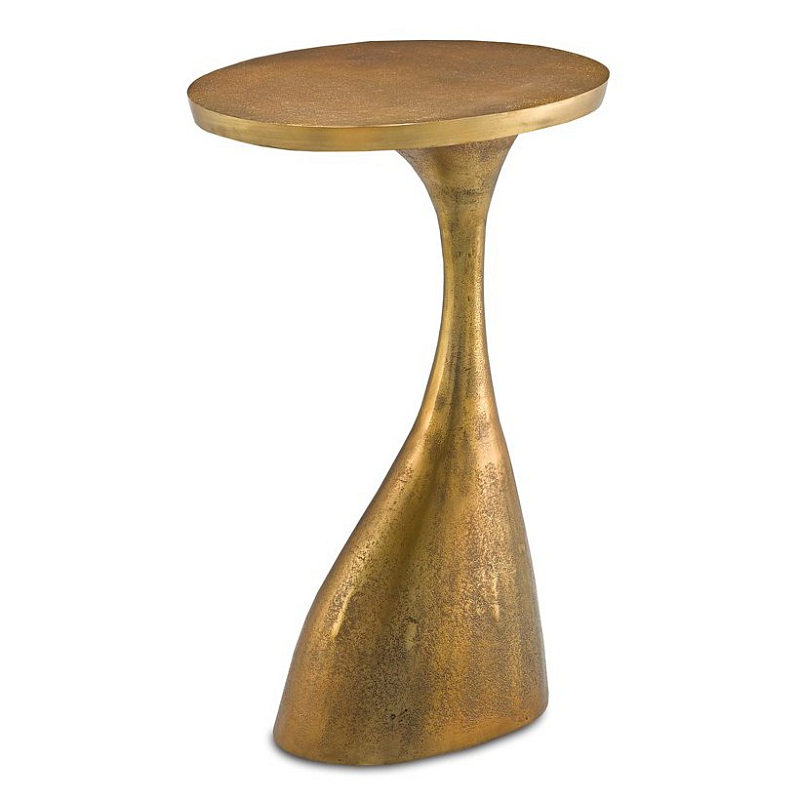Приставной стол Ishaan Accent Table Латунь Античная полированная Приставной стол Ishaan Accent Table Латунь Античная полированная в Грозном | Loft Concept