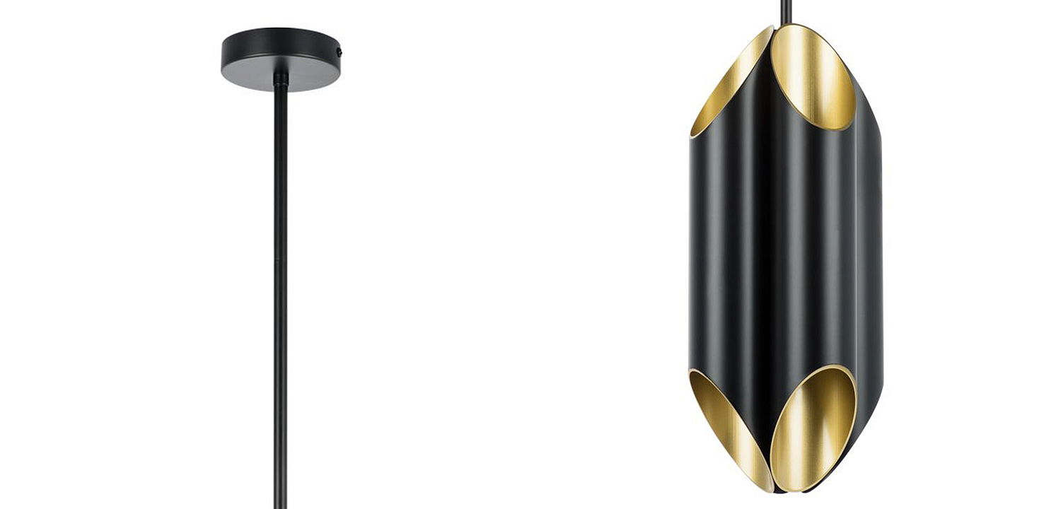 Подвесной светильник Garbi Black Pipe Organ Hanging Lamp Подвесной светильник Garbi Black Pipe Organ Hanging Lamp - Loft-Concept в Грозном