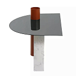 Дизайнерский журнальный стол с рельефным основанием Dutynor варинант исполнения - 1 | Loft Concept в Грозном